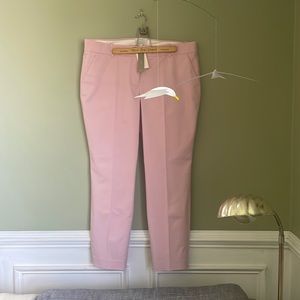 NWT J. Crew Pink Cafe Capri Pants